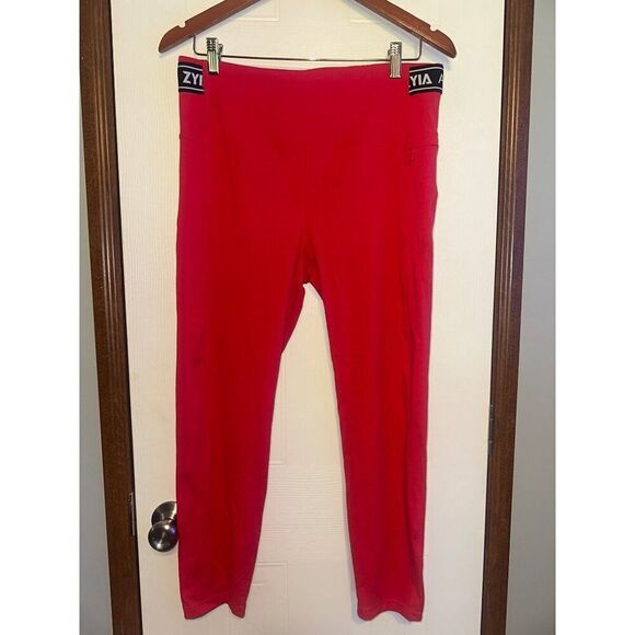 NWOT Zyia Red Banded Luxe Rendezvous Legging 7/8 24" Size 14-16 - Picture 4 of 13